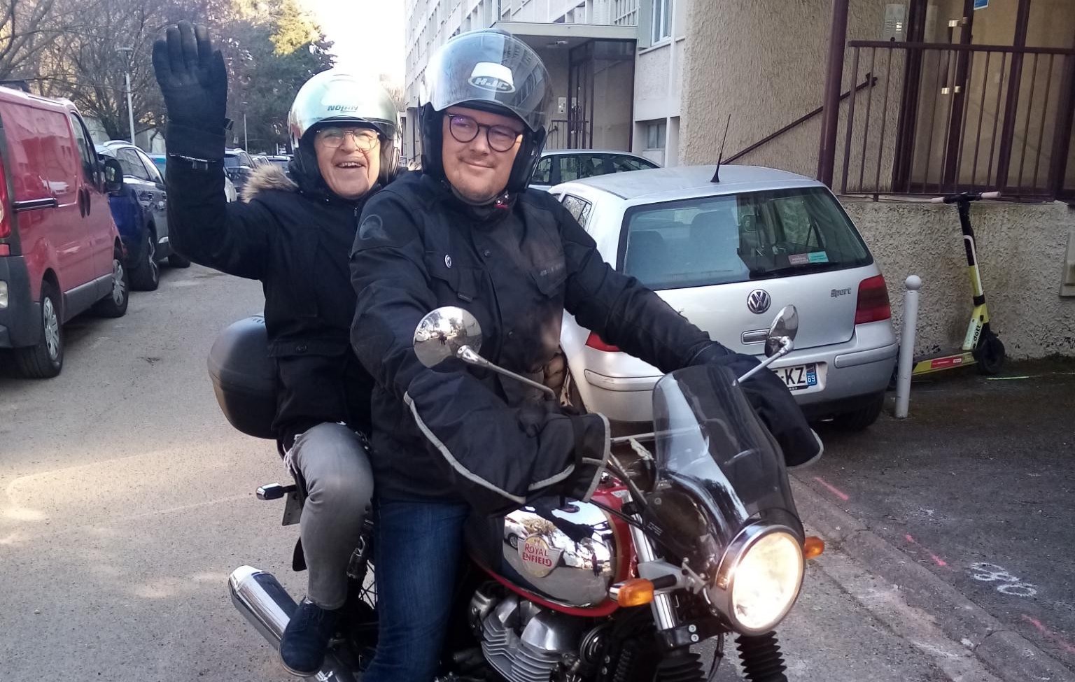 Balade en moto